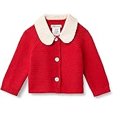 Amazon Essentials x Sofia Grainge Unisex Toddlers and Babies' Peter Pan Collar Sweater Jacket