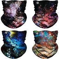 NTBOKW Neck Gaiter Face Mask for Men Women Bandana Face Mask Headband Headwear Gaiter Mask Multifunctional Headwear…