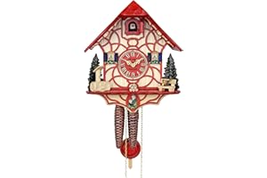 HerrZeit by Adolf Herr Cuckoo Clock - Magic Red