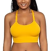 Curvy Couture Womens Smooth Seamless Comfort Wire Free Longline Bra