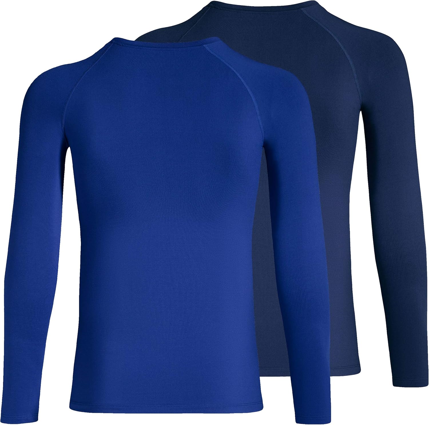 Boys' Compression Shirt Youth Fleece Thermal Long Sleeve Cold Gear Undershirts for Boys: Clothing