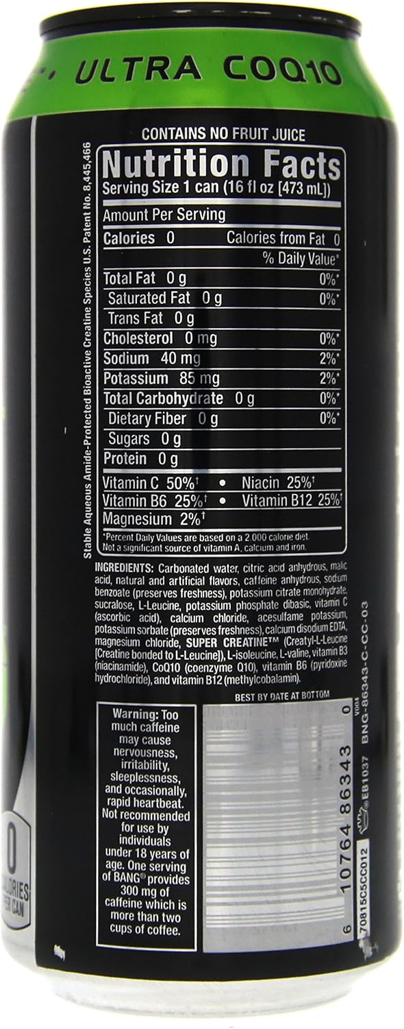 VPX Bang Variety Pack 3 RTD 12 per Case - 16 fl oz (1 PT) 473 ml: Home Audio & Theater