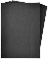 BCreativetolearn Recycled A4 Black Sugar Paper 50 Sheets 210x297mm view 7