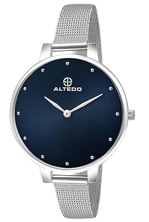 Analog Blue Dial Premium Watch for Women