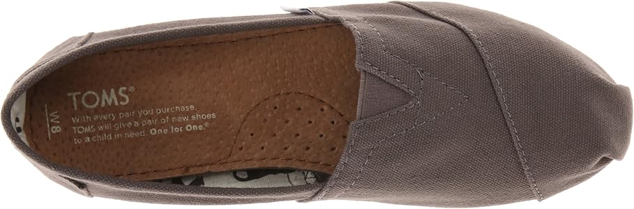 toms navy washed canvas women's classics