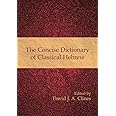 The Concise Dictionary of Classical Hebrew: Clines, David J a ...