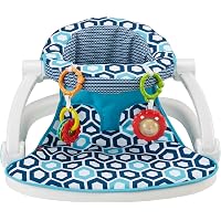 Fisher-Price Sit-Me-Up Floor Seat [Amazon Exclusive], Honeycomb (FKD95)