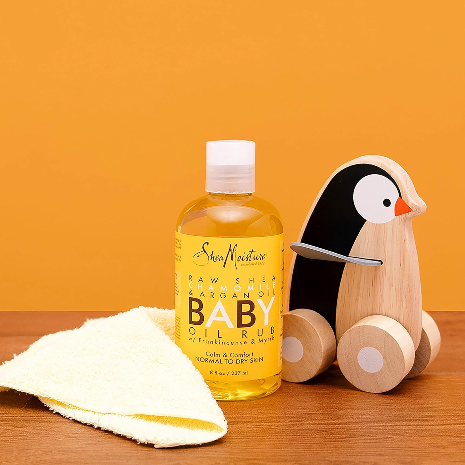 Shea Moisture Raw Shea Butter Baby Oil Rub: Beauty