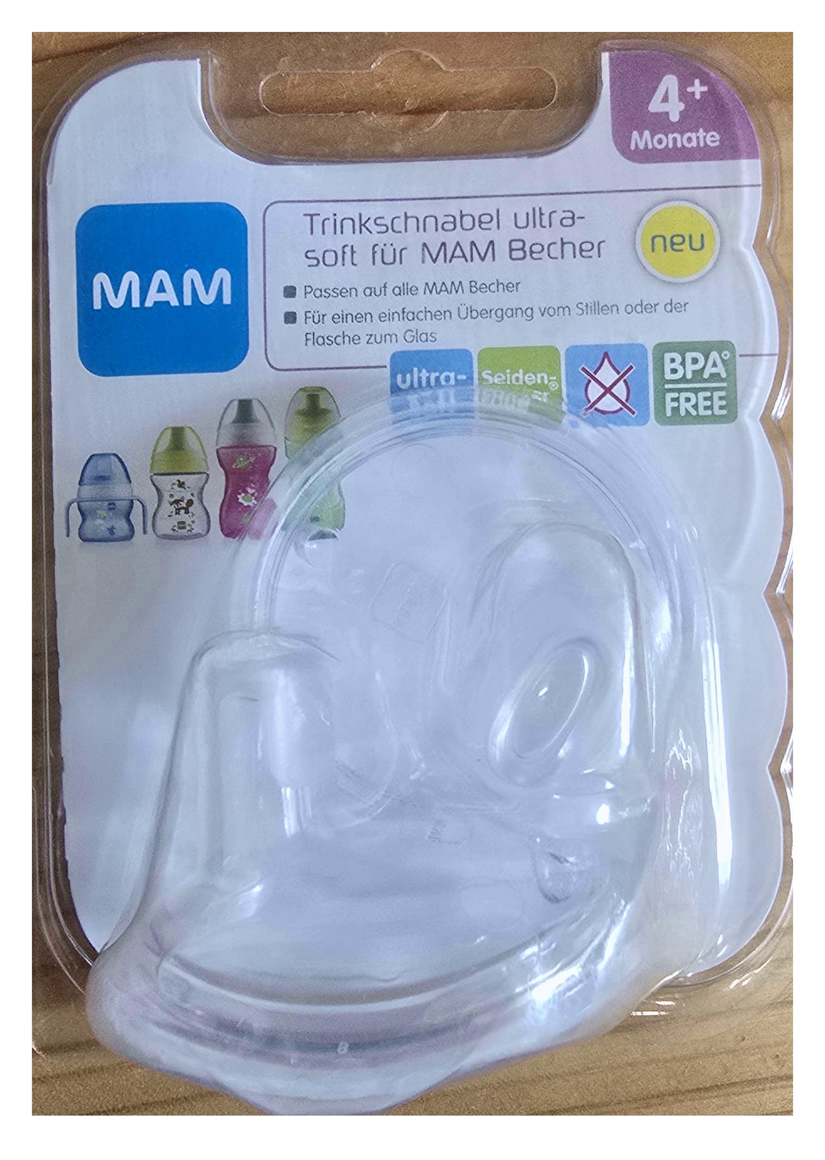 MAM Babyartikel 62840500 Ultra-Soft Spout for Cup