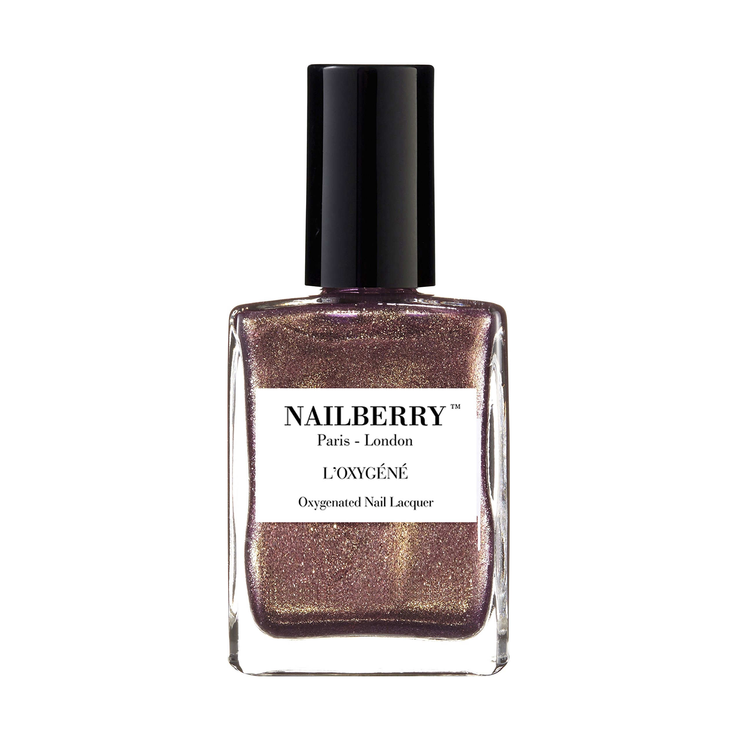 Nailberry L'Oxygéné Oxygenated Nail Lacquer | Pink Sand, 15 ml | Polish for a Healthier Manicure & Long Lasting Colour | 12-Free, Vegan, Halal, Cruelty & Gluten Free