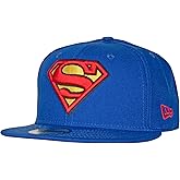 New Era Superman Symbol Blue 59Fifty Fitted Hat 7 5/8 Fitted, One Size