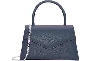 Milisente Women's Evening Bag Bridal Party Clutch Purses Cocktail Prom Handbags with Patent Leather