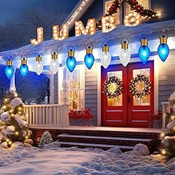 2 Pack Outdoor Christmas Decorations - Jumbo Xmas