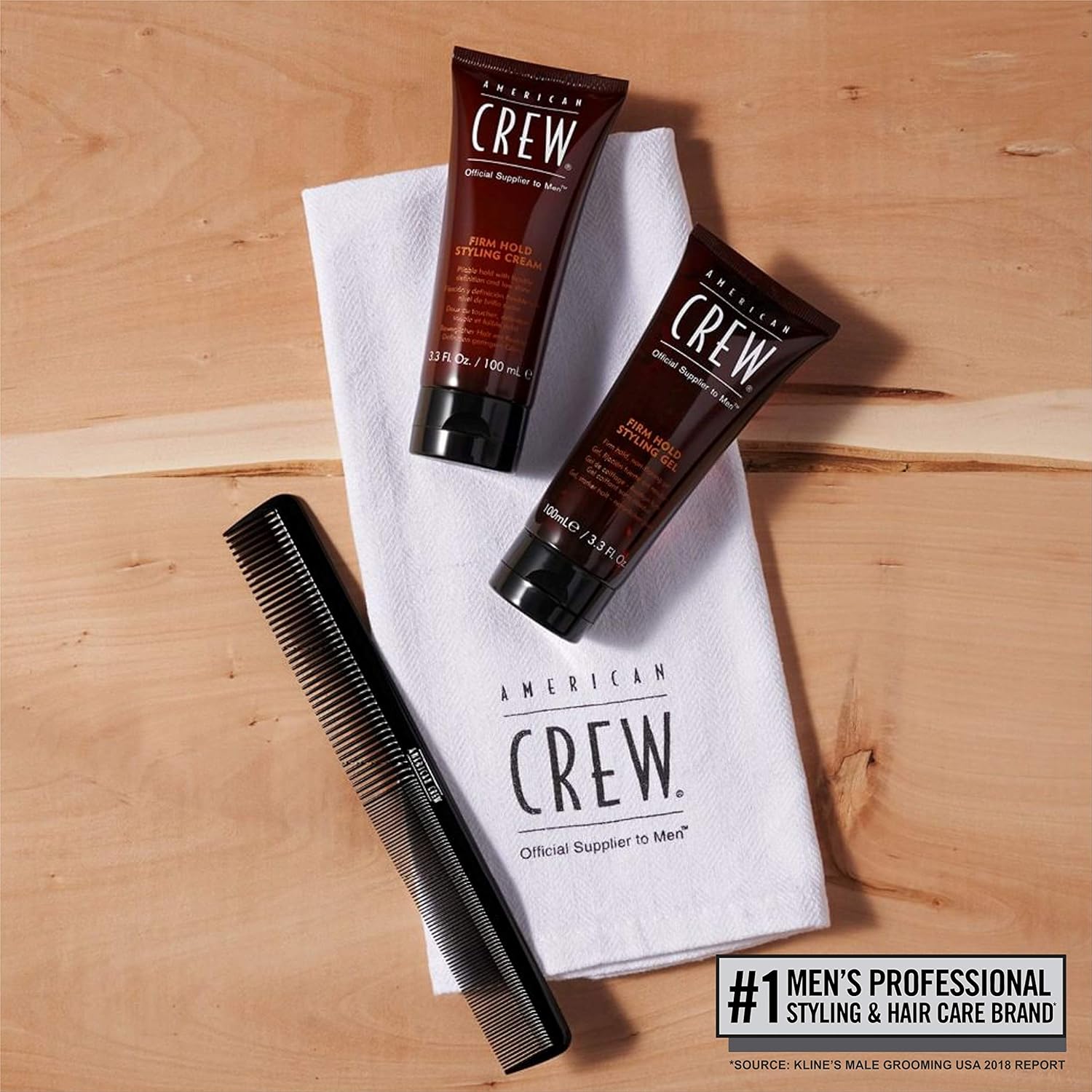 AMERICAN CREW Firm Hold Styling Gel, 33.8 Fl Oz: American Crew: Premium Beauty