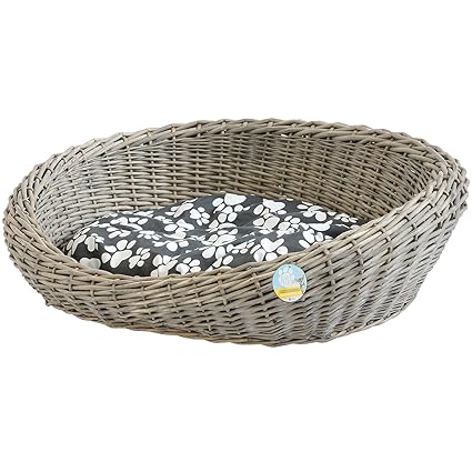 Me & My Pets - Korb-Haustierbett - aus Korbmaterial