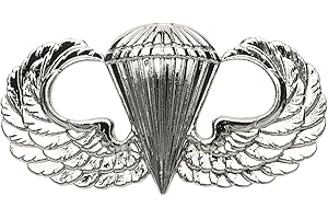 MARLOW WHITE mini Basic Parachutist Badge (jump wings)