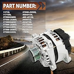 37300-2G800 New Alternator 12V 150A Compatible with