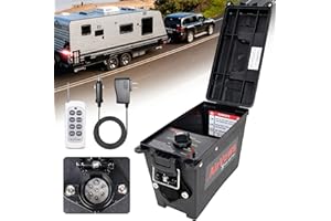 7 Way Round Trailer Light Check Box, Remote Control Function
