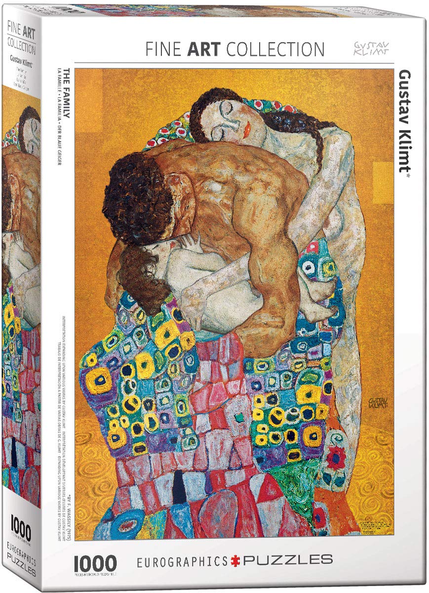 The Family (Expanding upon the work by Gustav Klimt) 1000 -Piece Puzzle