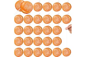 Leitee 24 Pieces Hamburger Yo Yo Toys Plastic Yo Yo Burger Party Favors for Boys Girls Adults Birthday Party Favors Classroom Prizes Holiday Goodie Bag Fillers