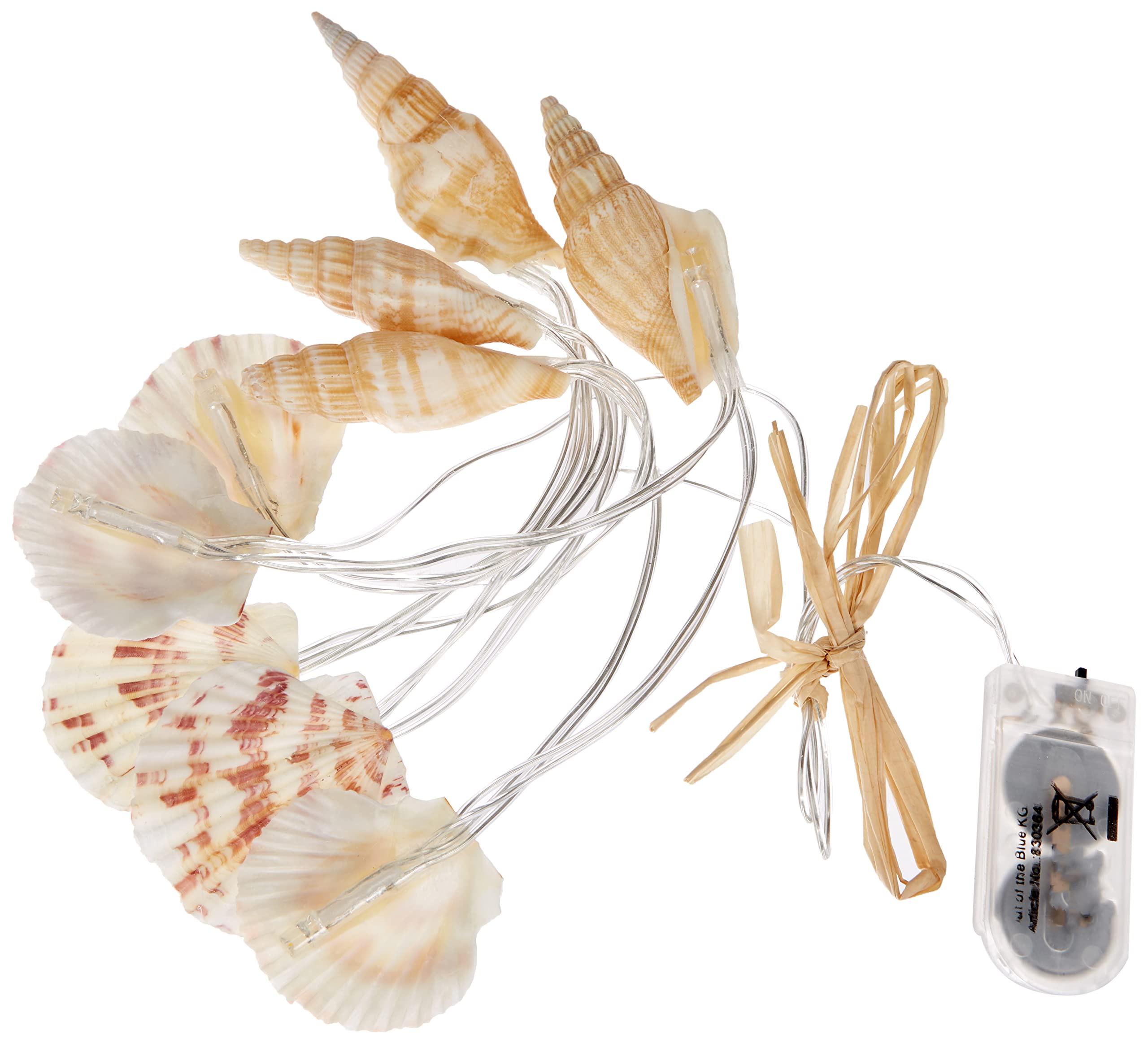 OOTB Light Chain Garland, Shells, with 9 warmwhite LED