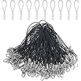 MKCYD 100Pcs Phone Charms Strap with Lobster Clasp Lanyard Straps,Lariat Lanyard Charms Pendant Clasp for Cell Phone USB Keychains DIY Jewelry Accessories