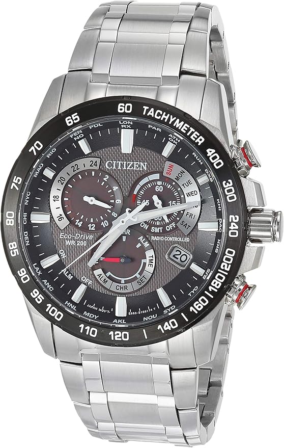 Citizen Eco Drive Perpetual Chrono A T Mens Stainless Steel Watch citizen-eco-drive-perpetual-chrono-a-t-mens-stainless-steel-watch