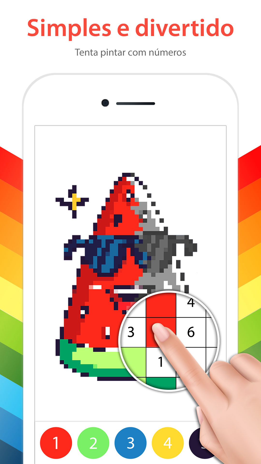 Pintar com Números - Jogos de Colorir:Amazon.com.br:Appstore for Android