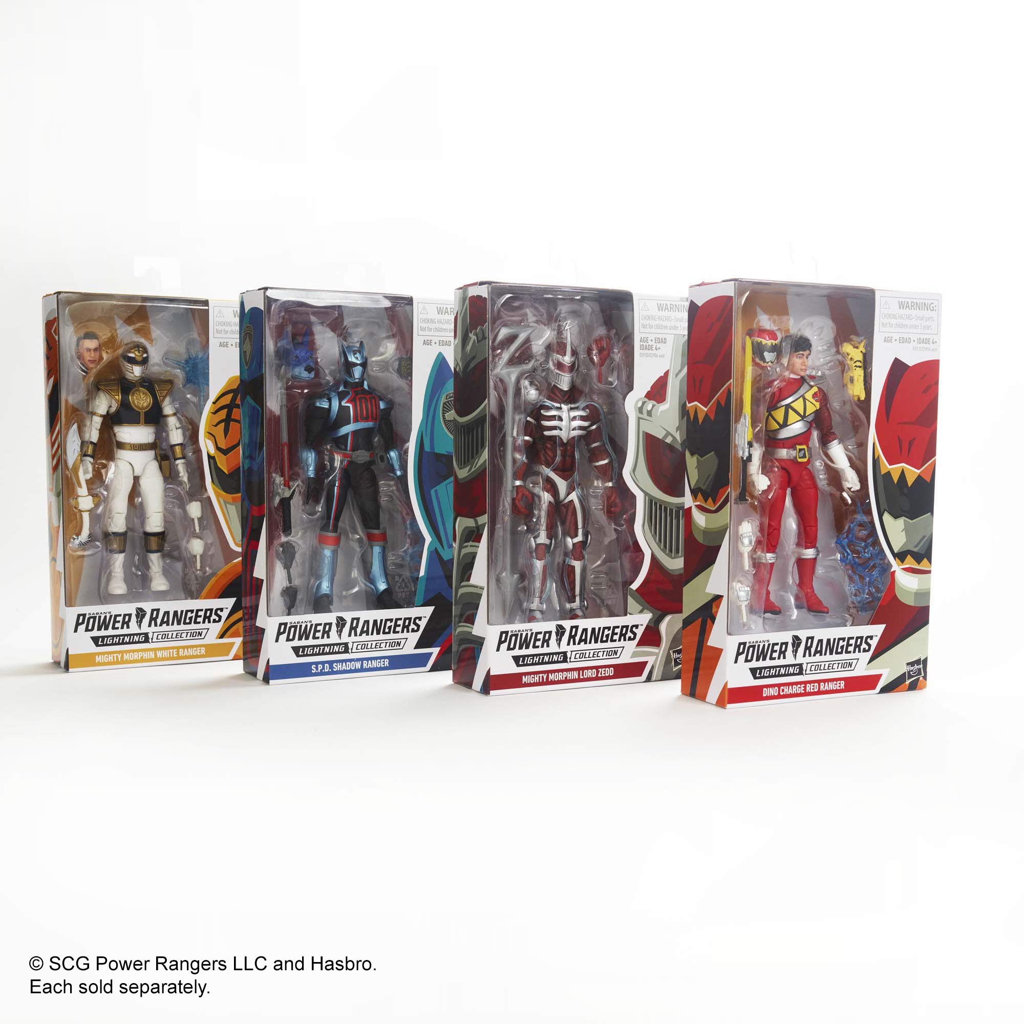 Power Rangers Hasbro Toys Lightning Collection 6-Inch Mighty Morphin White Ranger Collectible Action Figure - Image 7