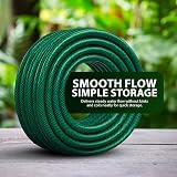 ZENO Reinforced Garden Hose Pipe 30M with Spray Nozzle Fittings view 8