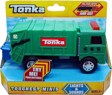 green tonka truck