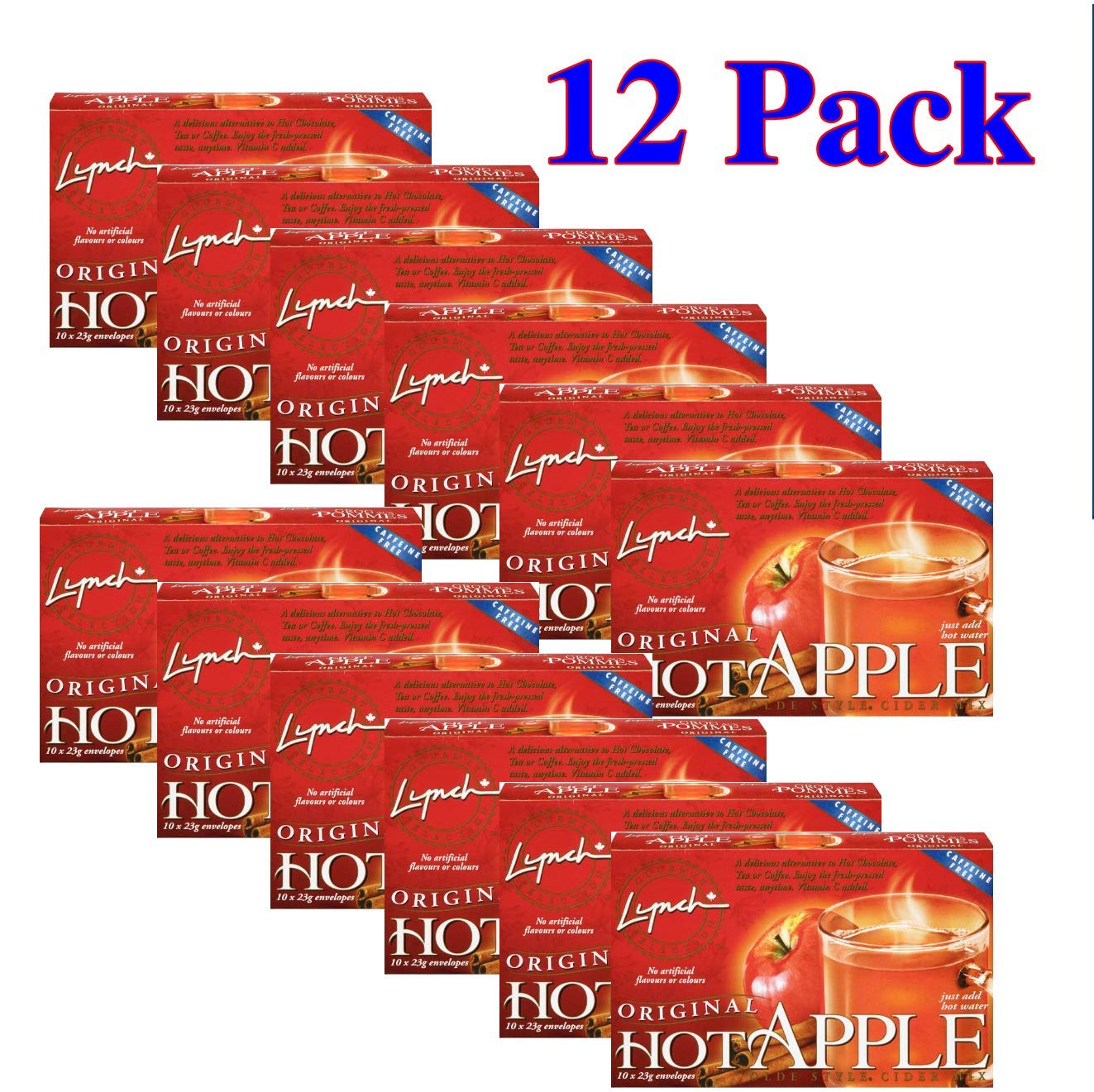 Lynch Original Hot Apple Cider Drink Mix, Pack of 12 (120 Sachets/Pack) Amazon.ca Industrial
