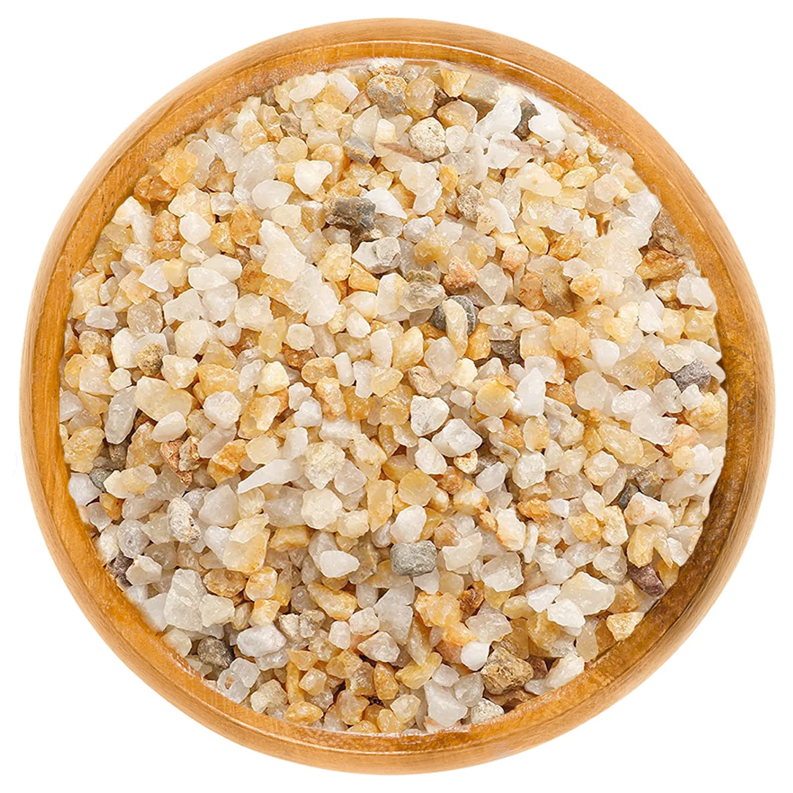 Coarse Silica Sand, Natural Horticultural Grit Coarse Sand Stone, Succulent Cactus Carnivorous Plant Mix Pumice Soil Cover, Top Dressing Sand for Cacti Potted Plants Terrarium Aquariums Vase, 2lb — image 1