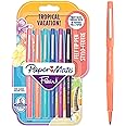 Paper Mate Flair Felt Tip Pens, Medium Point (0.7mm), Tropical Colours, 6 Count