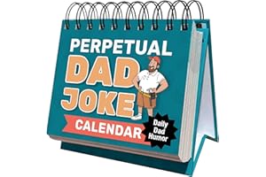 That's So Dad Dad Joke Calendar | Perpetual Desk Calendar for Father's Day Gift, 365 Days of Jokes, Funny Birthday Gag Present For The New Dads