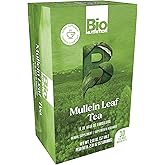 Bio Nutrition Mullein Leaf Tea, Herbal Supplement, 30 Tea Bags, 2.01 oz