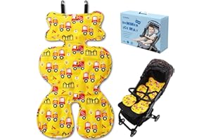 Yinbly Baby Car Seat Stroller Gel Cooling Pad,Foldable Infant Cooler Mat for Summer,Easy to Install Universal Car Seat Cooler Cushion,Breathable Ice Pack Pad,Ideal Gift Fit Carseat,Stroller,High Chair
