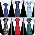 joy alice Tie For Men 6 PCS Necktie Woven Jacquard Neck Ties Set