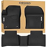 OEDRO Floor Mats Fit for 2020-2025 2026 Toyota Corolla Sedan (Not for Hatchback), All Weather TPE Car Floor Liners Tailored Fit for Corolla Sedan Accessories, 1st and 2nd Row