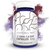 Nootropics Depot 4'-DMA-7,8-DHF Nutritional Supplement Capsules | 10mg | 30 Count | 4'-DMA-7,8-Dihydroxyflavone