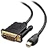 Cable Matters Mini DisplayPort (Thunderbolt&trade; 2 Port Compatible) to DVI Cable in Black 6 Feet