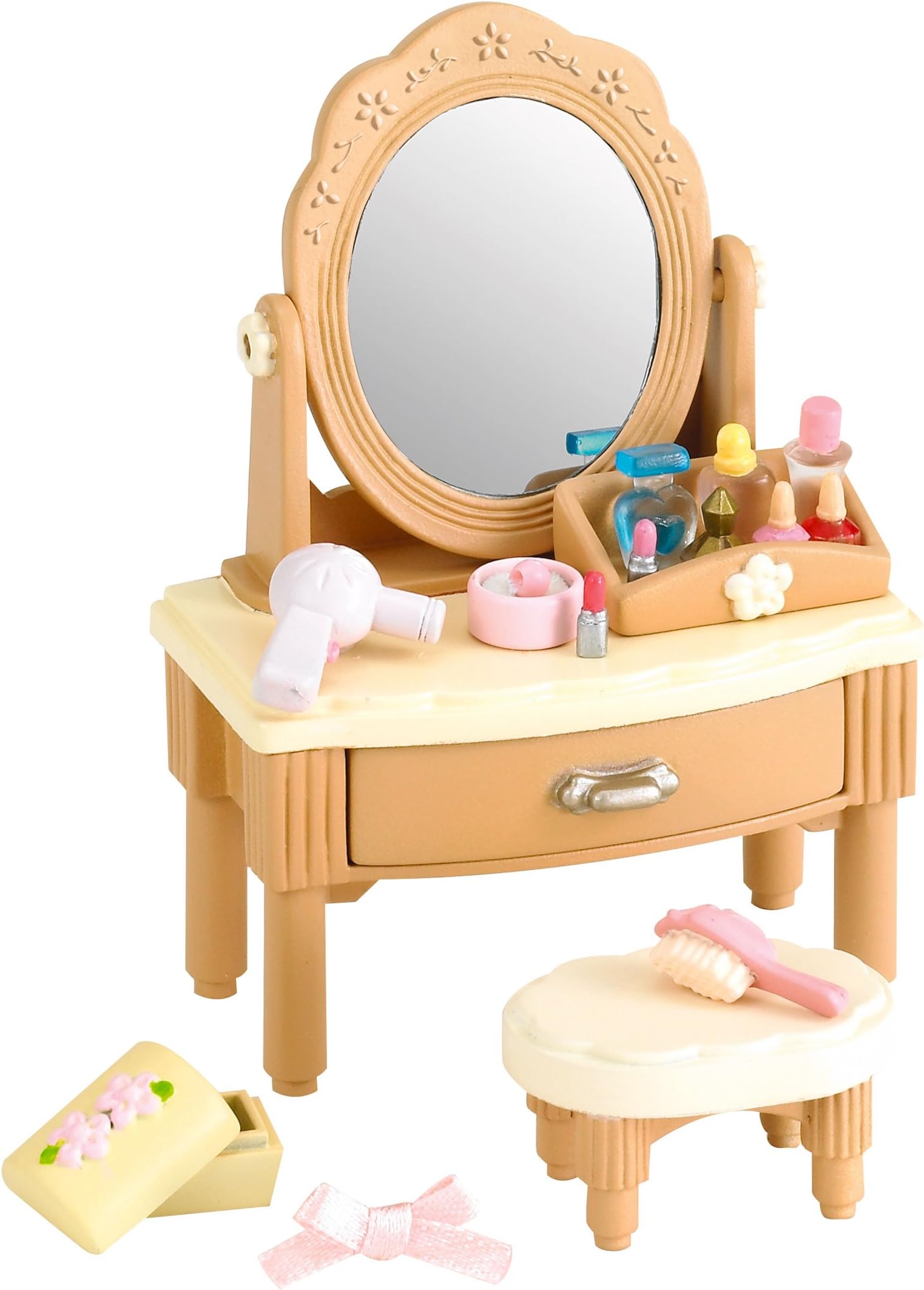 sylvanian dressing area set