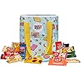 Sugoi Mart Japanese Kitkat Variety Pack - 60 Pcs Mini Kitkats Individually Wrapped Japanese Chocolate Wafer Bars, 7-10 Assorted Flavors with Stylish, Reusable Cooler Bag