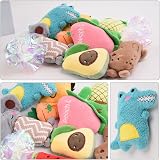 Onebarleycorn Catnip Toys 12 Pack Cat Toys Indoor Outdoor Plush Crinkle Balls view 5