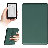 HoYiXi Magnetic Case for 4.3 Inch XTEINK X4 Pro eReader,PU Leather Slim Lightweight Magnetic Book Folio Cover with Handstrap,Dark Green