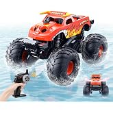 1:16 Amphibious RC Monster Truck All Terrain Remote Control Car Toys | Remote Control Monster Truck Waterproof Off-Road Picku