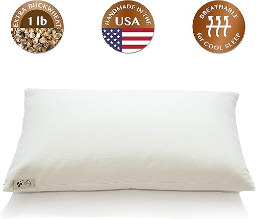 Amazon Com Comfycomfy Premium Buckwheat Pillow Classic Size 14