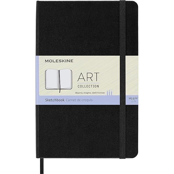 Moleskine Art Plus Sketchbook, A3, Black, Hard Cover (16.5 X 12