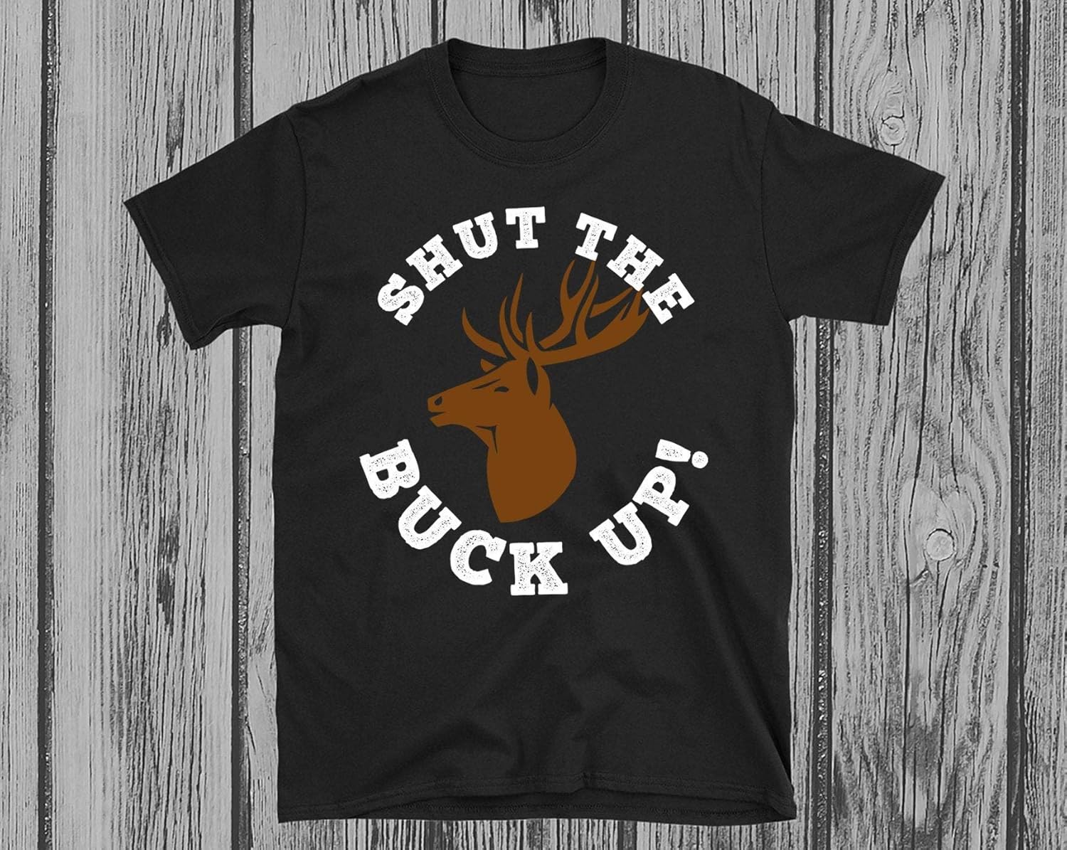Hunters T Shirt Deer Antlers Tshirt Hunting Short Sleeve Unisex T Shirt
