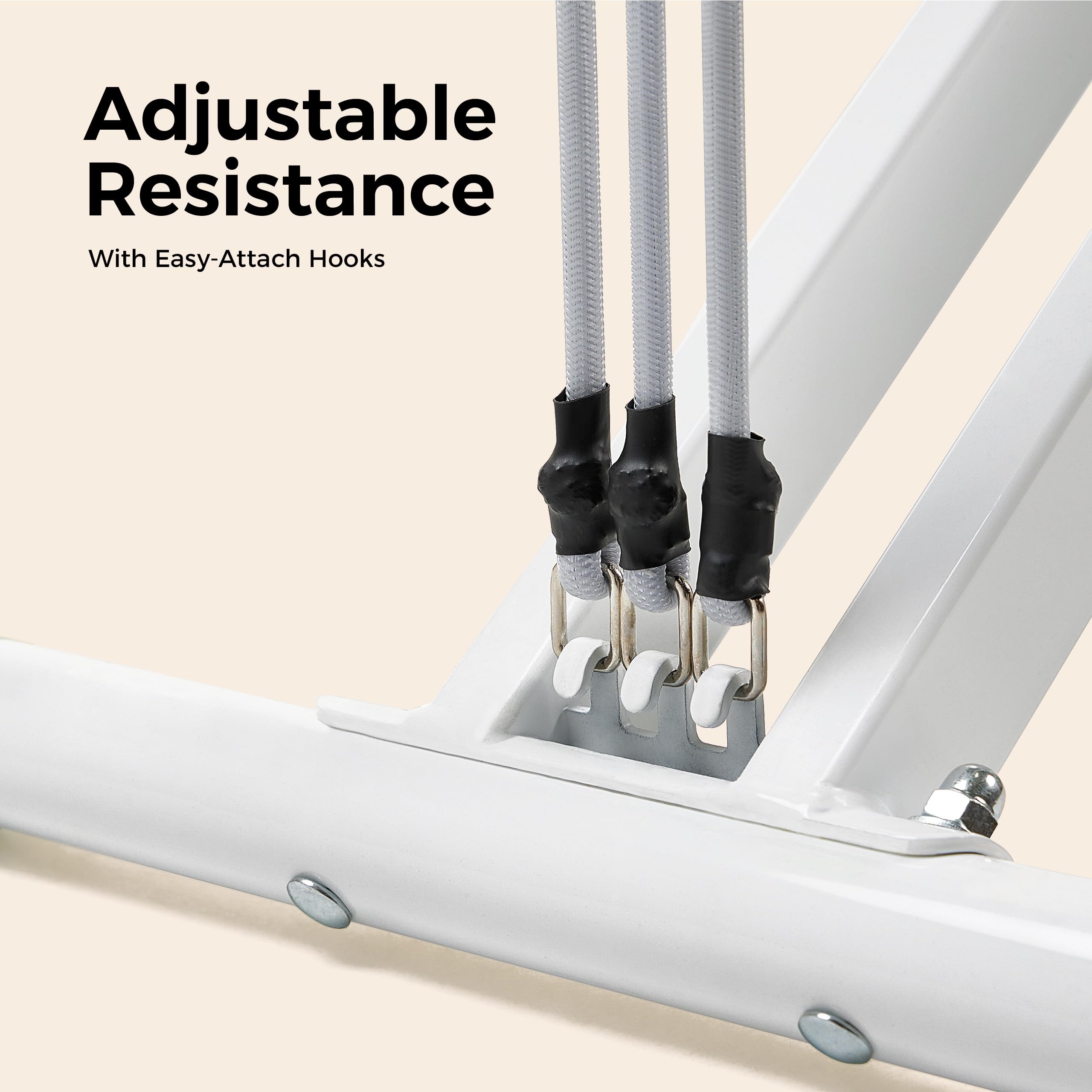 Sunny Health & Fitness Smart Row-N-Ride Glute & Leg Trainer, Foldable Squat Assist Rower with Exclusive SunnyFit App Connection